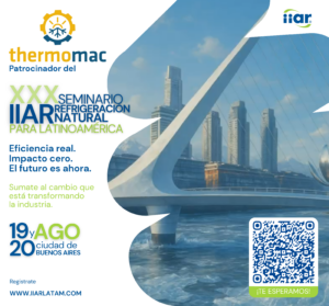 Thermomac, patrocinador del XXX Seminario IIAR de Refrigeración Natural para Latinoamérica